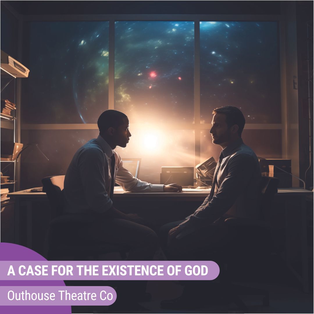 Introducing our Season show: A CASE FOR THE EXISTENCE OF GOD by Samuel D. Hunter, 11Apr - 4 May. Ryan and Keith discover that despite their differences, they share a 'specific kind of sadness', as they bring each other into their fragile worlds. Tickets: bit.ly/482eAx7