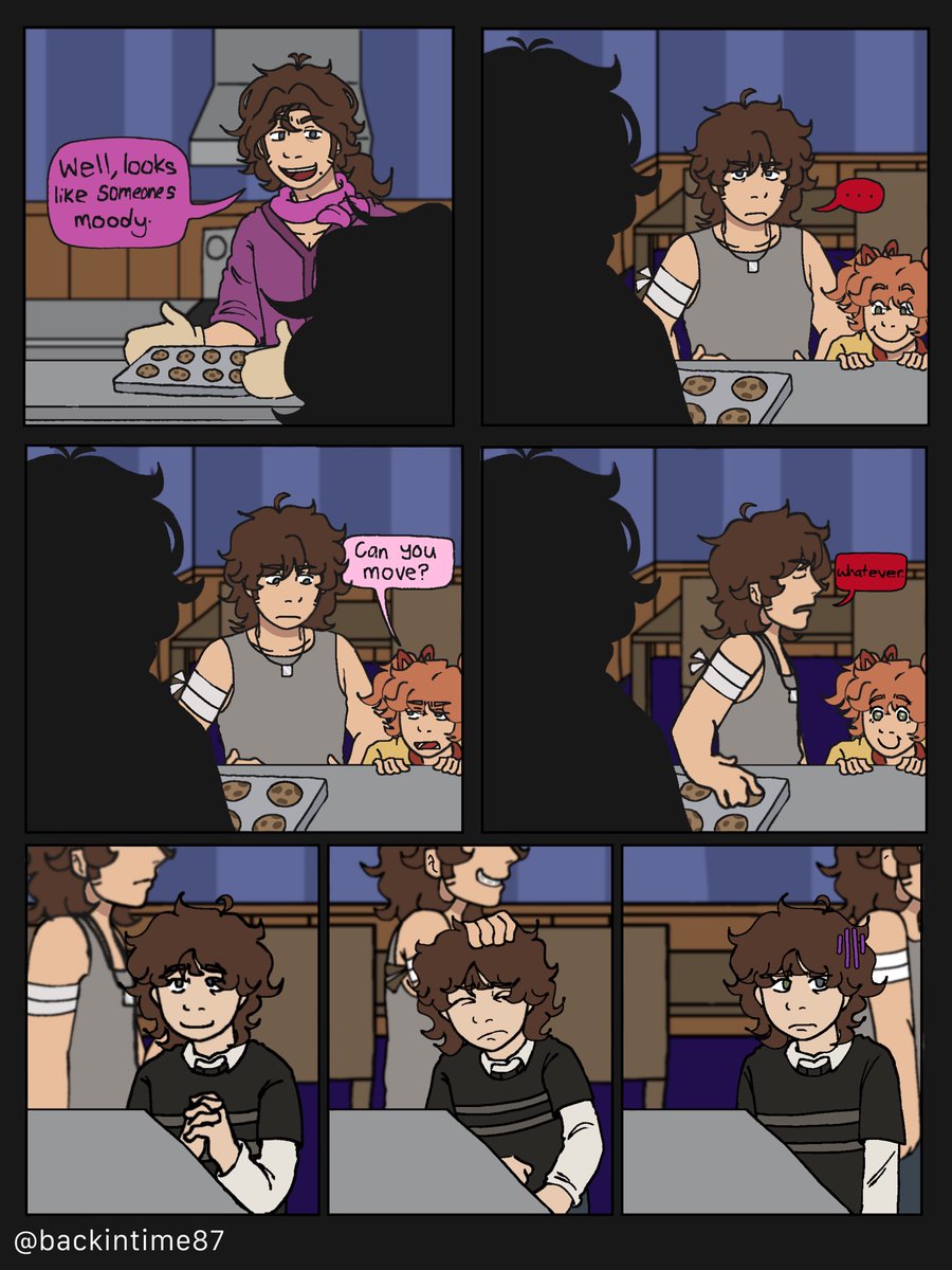 backintime87's tweet photo. VOL 1 PAGE 2 - Someone’s grumpy

#FNAF #comic #backintime https://t.co/P7NIqH1hpY