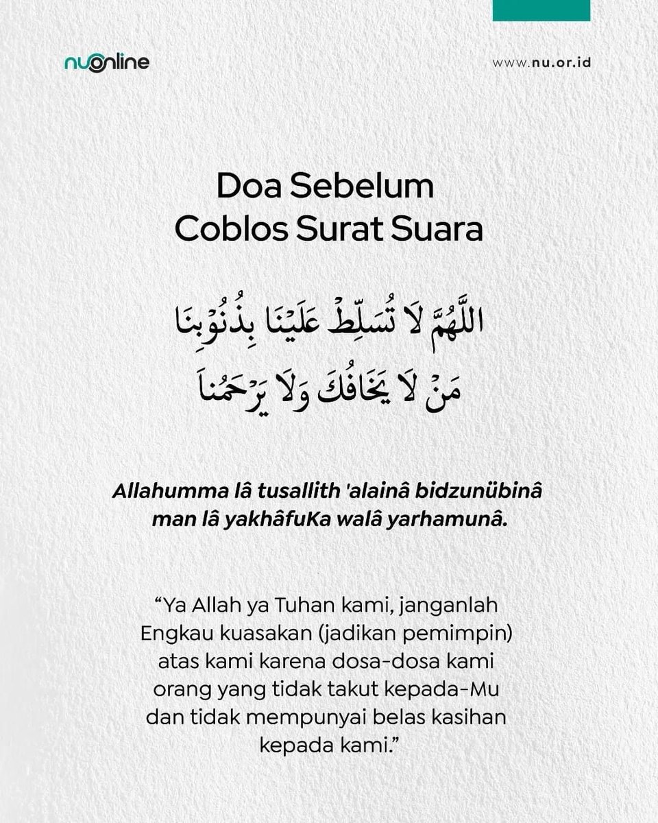 MTastafi's tweet photo. Doa sebelum coblos surat suara https://t.co/601GKo9LdJ