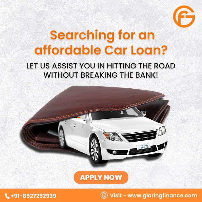 Rev up your dreams with our affordable Car Loan options! 🚗💨 

APPLY NOW - glaringfinance.com

#CarLoanDeals #HitTheRoad #AffordableAuto #DriveWithoutWorry #RoadTripReady #FinanceYourRide #BudgetFriendlyCars #VehicleFinancing #GetBehindTheWheel #AffordableTransportation