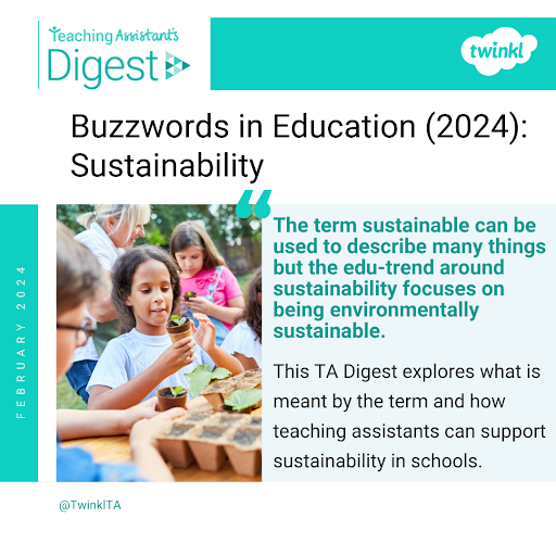 🌱 Check out the latest @TwinklDigest article! 🌍  🌿 This helpful piece unpacks the language of sustainability focusing on key terms used on our Sustainability Hub. 📚🌿🌍  Don't miss out – read the full article here: twinkl.co.uk/news/buzzwords…