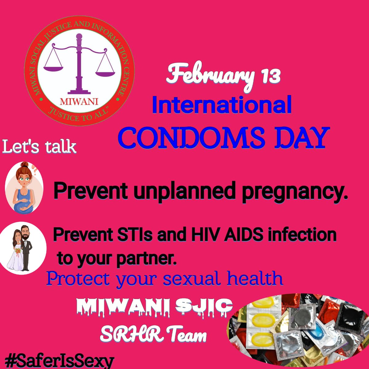 VeronicaAc15482's tweet photo. AS we wait for Valentines Day, Let's celebrate International Condoms Day with a lightened spirit and commitment to our health.
#NotoUnwantedPregnancies
#NotoSTDs https://t.co/VAJUg9XcMl