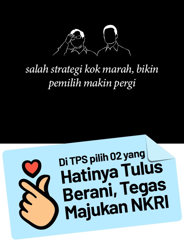 HarimHaris's tweet photo. @prabowoisme Bener2 asik, YesMANTAB PiLIHNYA02  memberi pintu peluang lebar2 utk orang muda berkarya makmurkan masa depan bangsa.
#PartyVoteRAbuBIru2
FitnahJAHAT Kita2SIKAT https://t.co/Yb3uARpYIj