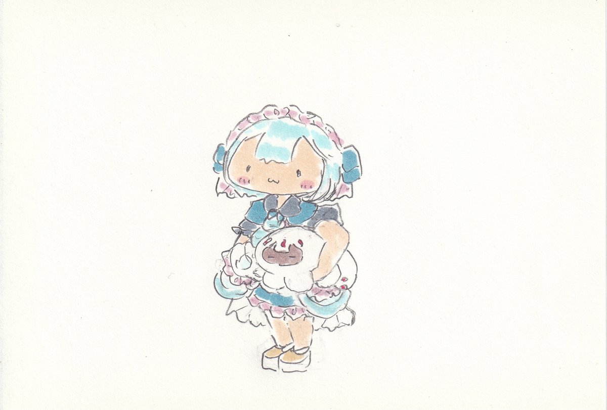 「小脇に。#イラスト #メイドインアビス 」|けだまのイラスト