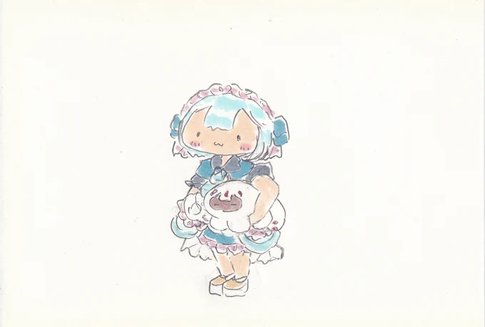 小脇に。#イラスト #メイドインアビス 