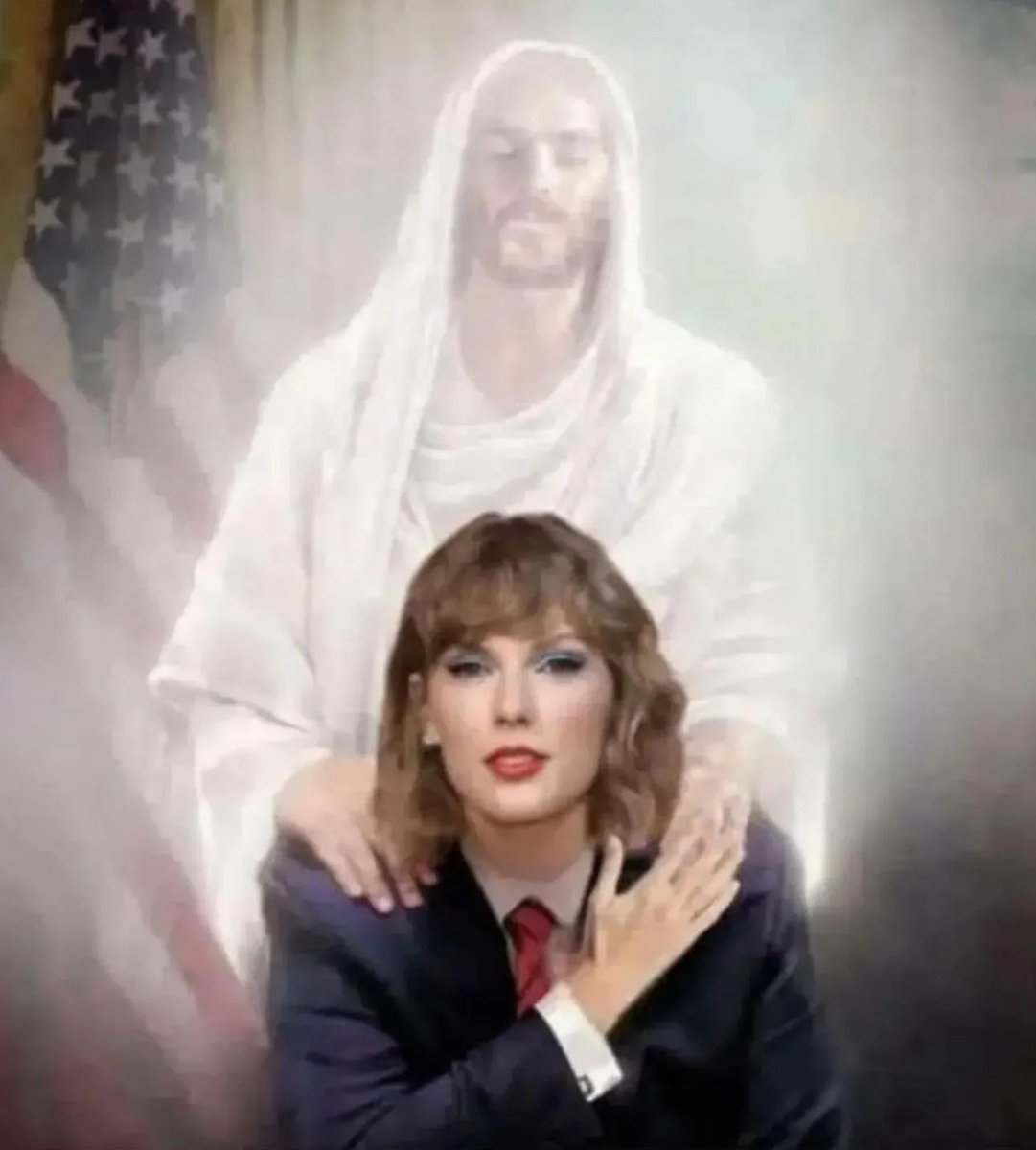 daveryder's tweet photo. O Holy Saint Taylor Swift:
Please help us reelect Biden and give us the Blue Super Majority
so that we may have:
-Universal Healthcare
-No homelessness
-Free higher education
-Free meals for kids
-actual religious freedom
-tax the rich and the churches
AMEN
#VoteBlueDamnit https://t.co/u78dNiaP7o