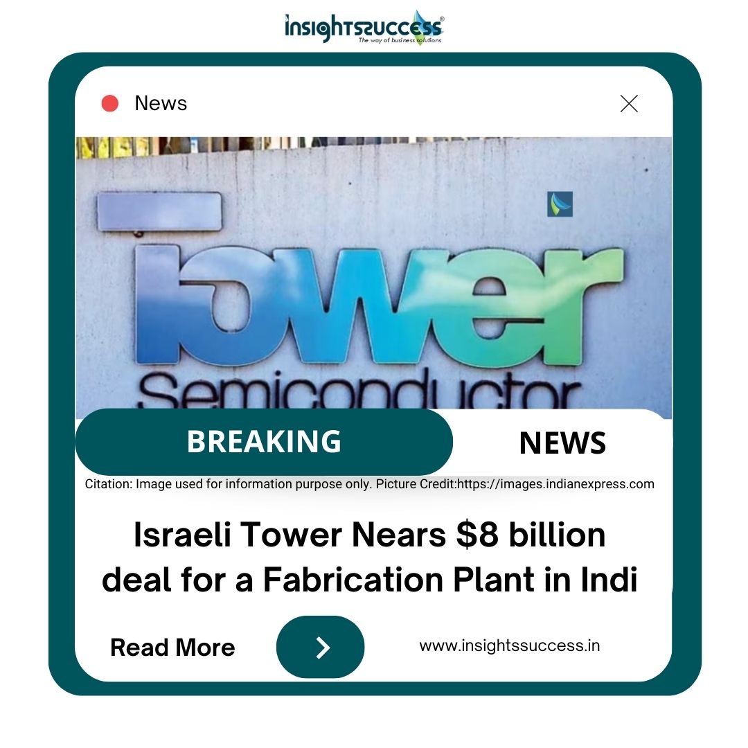 insightssuccess's tweet photo. Israeli Tower Nears $8 billion deal for a Fabrication Plant in India

Read More: https://t.co/O6oRDkv9rp

#InsightsSuccess #Semiconductor #IsraeliTower #TowerSemiconductor #News https://t.co/oXI2hIDonW