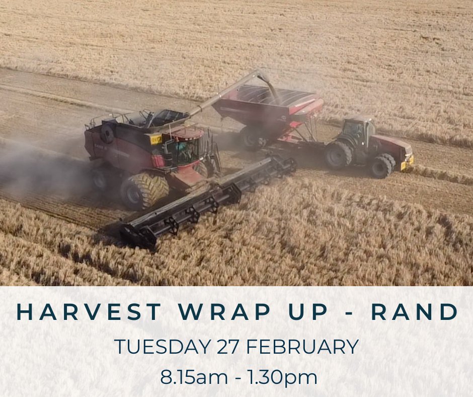 📣HARVEST WRAP UP
📆27 FEB 🕗 8.15am 

See the #LEMKEN Ruben 12 & Heliodor 9 compact disc harrows in action   PLUS see the results of lime incorporation with @DavidHawkey2 @CassandraSchefe @AgriSci_Aus & @AgPrecision

More info & rego ➡️ hubs.la/Q02kPSZB0
@theGRDC @DAFFgov