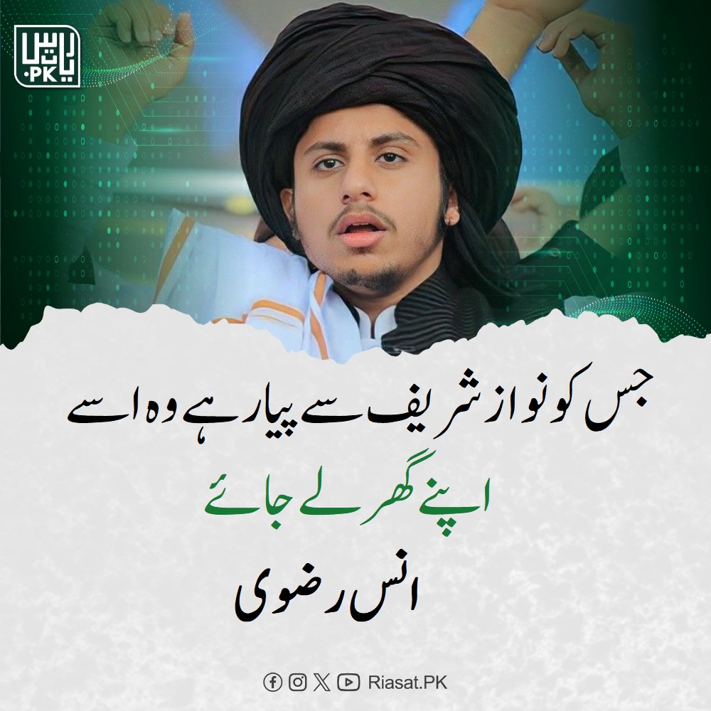 انس رضوی نے واقعی یہ کہا ہے؟