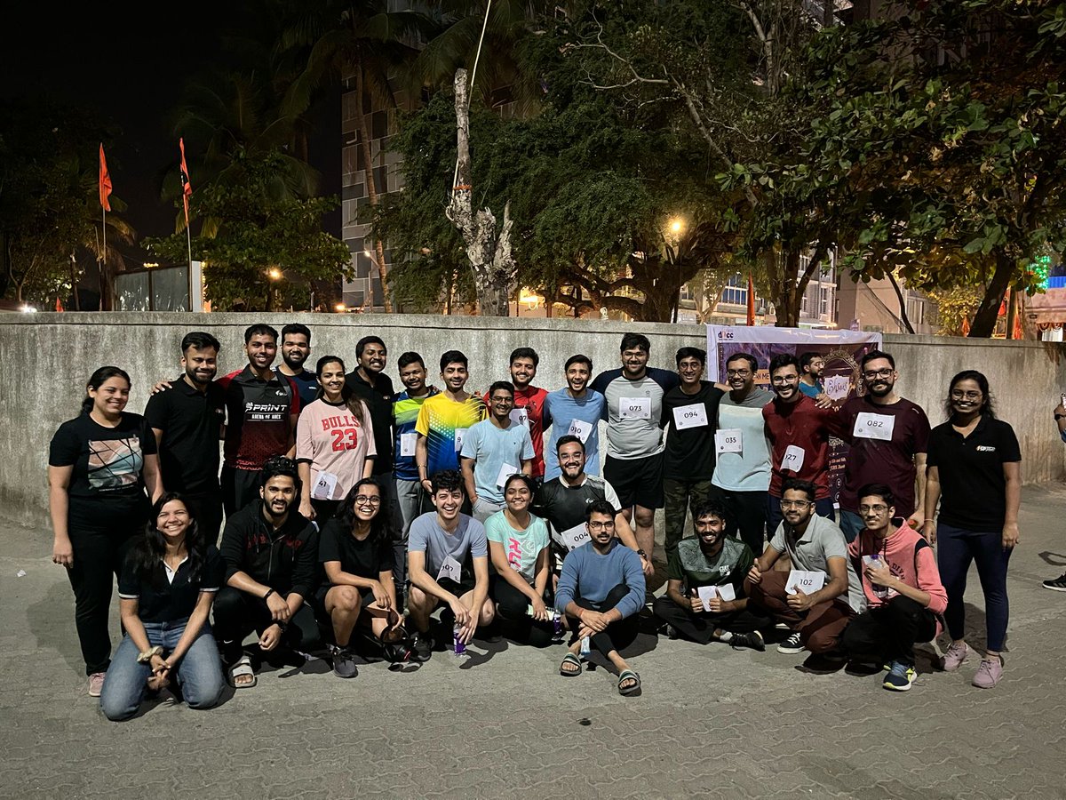 SPJIMR's tweet photo. Presenting snapshots of  SPJIMR Runs marathon organised by our Campus Living Committee and Students Council. In addition to running for a healthier lifestyle, the participants advanced sustainability initiatives.
#IamSPJIMR #AdvancingWiseInnovation #Marathon #Sustainability https://t.co/07DKuPQaGn