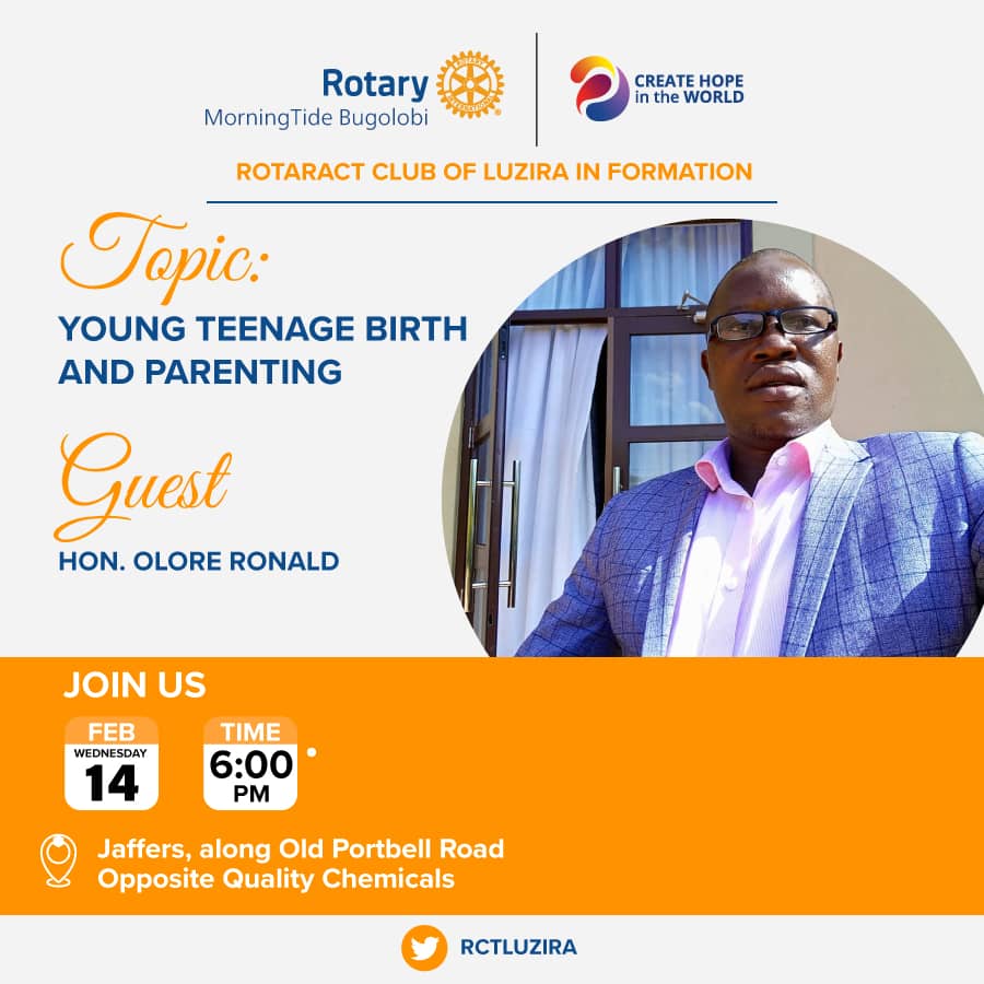 Join us this Wednesday as We Discuss the challenges that come with Young Teenage Birth and Parenting.
#CreateHopeIntheWorld
#ServiceBeyondSelf
@RcMorningTide