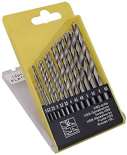 tools4works's tweet image. 💖 ZIODIC 13 pcs of Hss bit set for drilling wood, steel, plastic and wall 1.5-6.5 mm 💖 

Shop now 🛍️ at tinyurl.com/2dpgcyrz

#BISS #DrillBitSets #ziodic