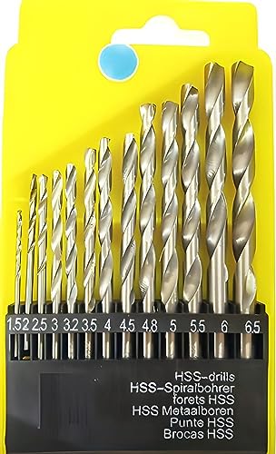 tools4works's tweet image. 💖 ZIODIC 13 pcs of Hss bit set for drilling wood, steel, plastic and wall 1.5-6.5 mm 💖 

Shop now 🛍️ at tinyurl.com/2dpgcyrz

#BISS #DrillBitSets #ziodic