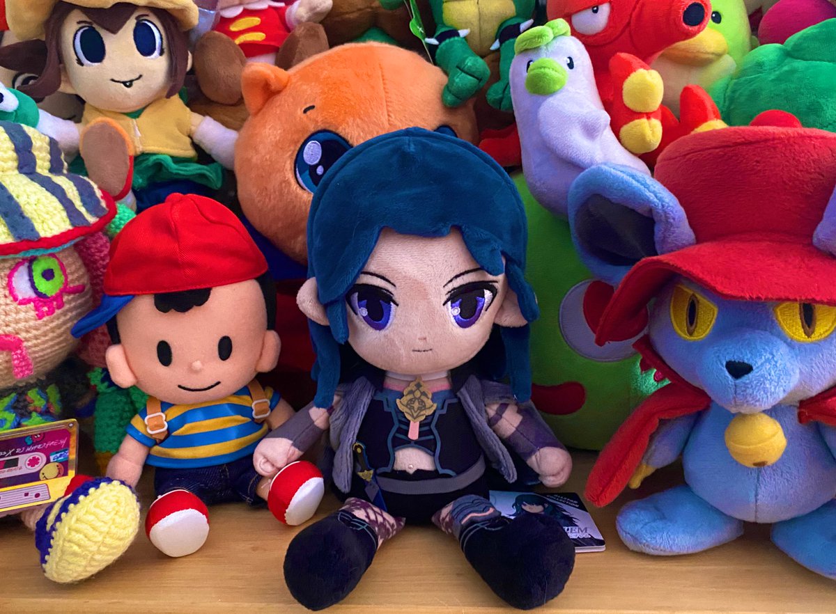 NEW PLUSH! Byleth (Female) joins The Nintendo Feed Plush family  display picture 1