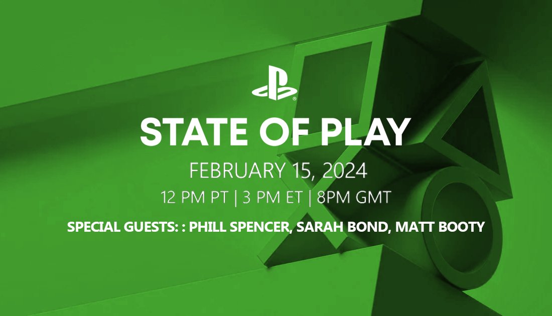 No olviden que el jueves hay #StateOfPlay