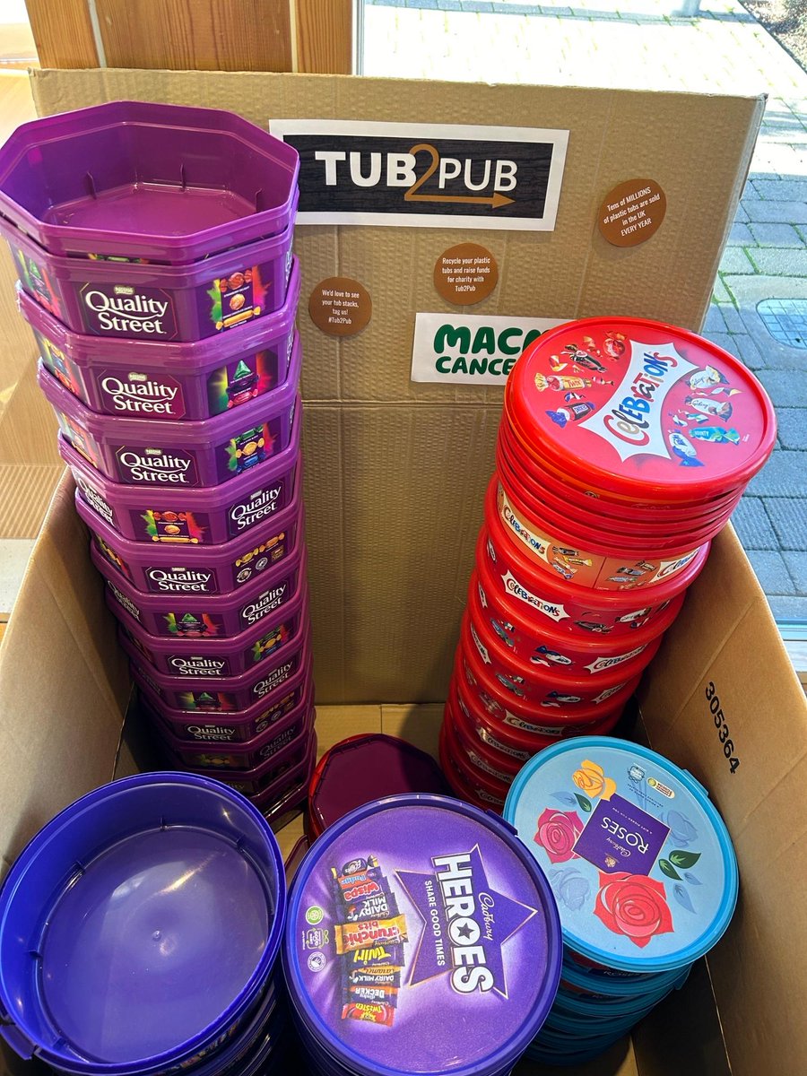TokyoElectronEU's tweet image. Employees of Crawley office, UK collected 50 plastic tubs for #Tub2Pub which is a recycling campaign to raise money for Macmillan Cancer Support. Jenny Yaglikci took an initiative of this good cause. Well done, Jenny.
#TELFORGOOD  #tokyoelectron #macmilancancersupport #TELFORGOOD