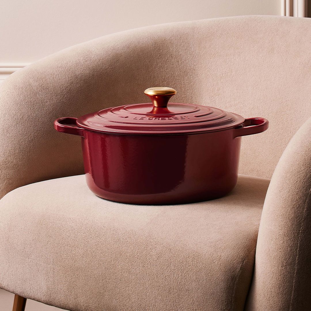 Introducing <a href="/LeCreusetSA/">LeCreusetSA</a>'s new colourway, Rhône. 🍷🍇 Inspired by the French wine-making region, Côtes du Rhône, this sumptuous red is cultivated to age like fine wine. Shop the hue at their in-centre boutique.

#LeCreuset #Rhone