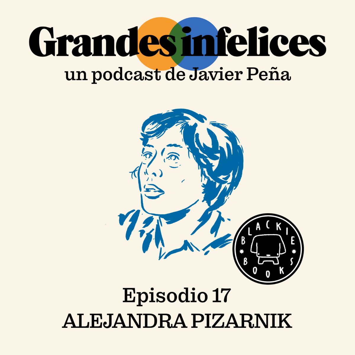 BlackieBooks's tweet photo. Nuevo episodio de GRANDES INFELICES con ALEJANDRA PIZARNIK. A través de los extraordinarios diarios que la poeta bonaerense escribió durante toda su vida, avanzaremos por las claves de su biografía, sus influencias y demonios.

Escúchalo ya:
https://t.co/A2Dh7jj0YB https://t.co/jK9qhimp9m