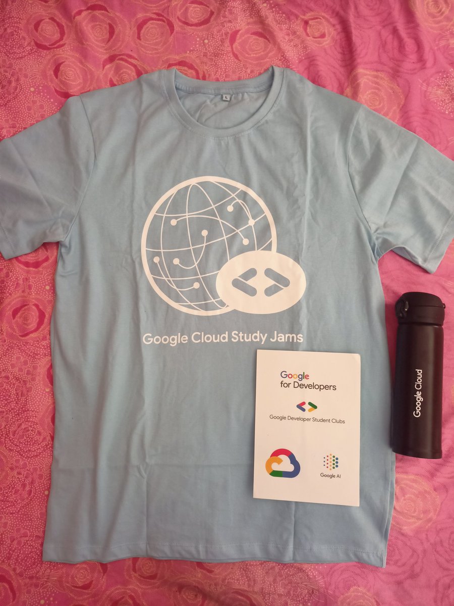 yashh_twt's tweet photo. "Excited to announce the successful completion of Google Cloud Study Jam 🙏🏃🙇"

And I got a Swags from it !!! 

I would say thank you  @GoogleCloud_IN &amp; @googlecloud to organise this amazing event 🙏☺️..

#googlecloud #GCP #CloudComputing #DevOps #googlecloudstudyjam https://t.co/Xu8HXLtj9Q