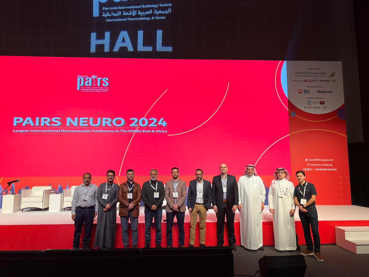 🎉 With successful learning and meaningful connections, we bid farewell to #PAIRSNeuro2024! 

A huge thank you to all participants for making this event unforgettable. Until next time!

Watch Online: us02web.zoom.us/webinar/regist…

#PAIRSneuroMEA2024 #stroke #AVMs #aneurysm #dubai