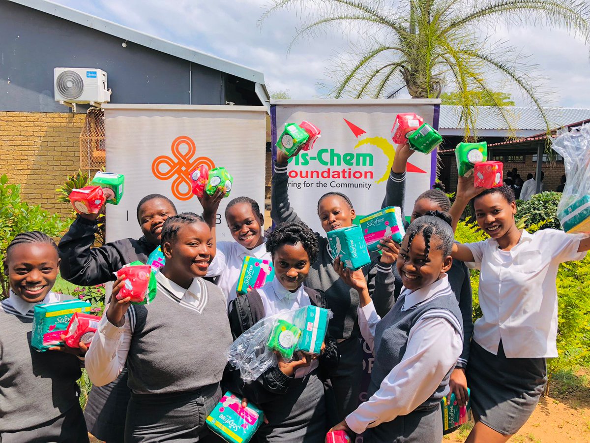 Yesterday we empowered 2261 girl children from Mpumalanga through #MillionComforts by providing them with 4 months supply of sanitary pads. #KeepingTheGirlChildInSchool #DisChemFoundation #MakeADifference @Dischem