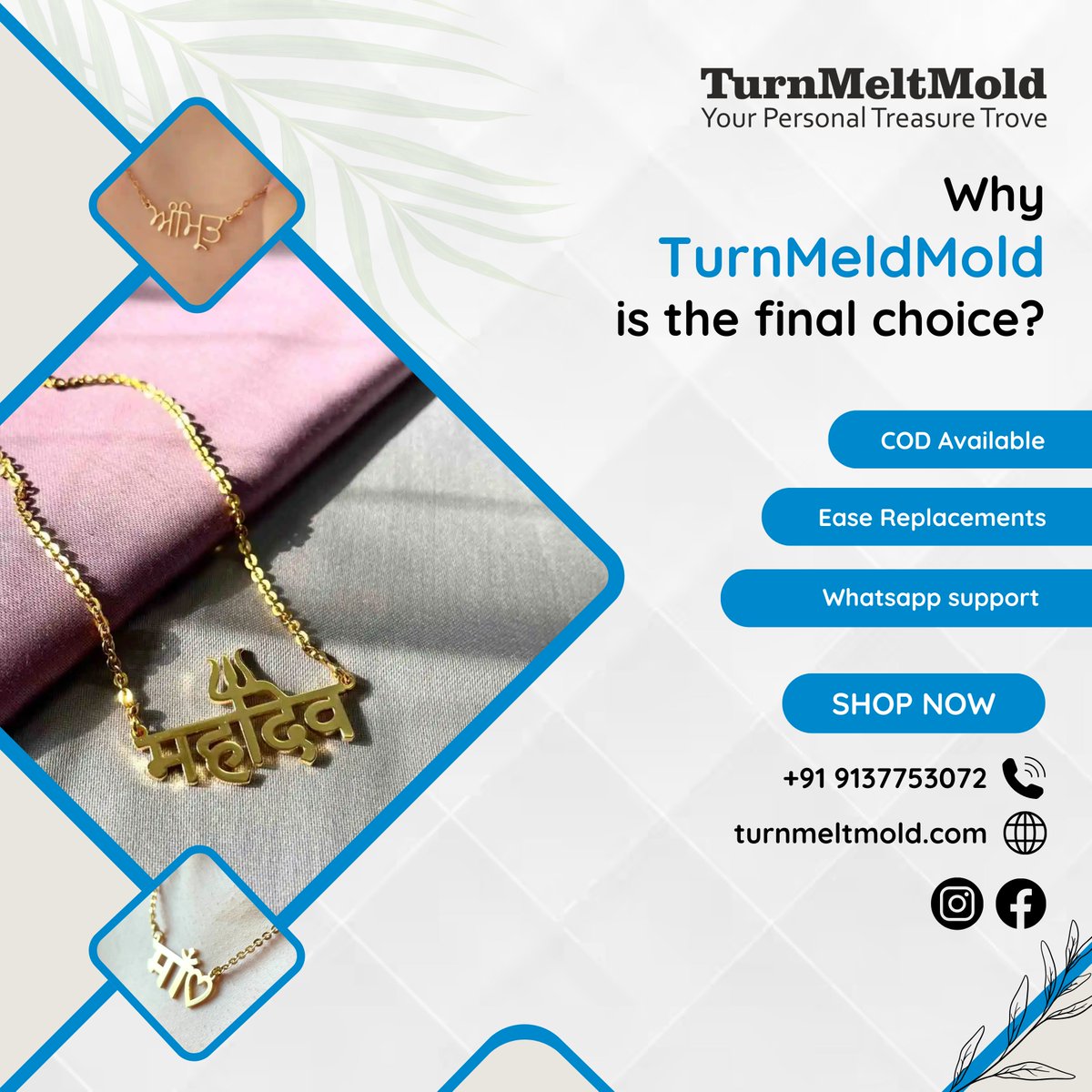 Explore in the wide selection of personalised keychains, elegant wall clocks, and beautiful name plates at TurnMeltMold.

Perfect for unique gifting.

Visit Now!
turnmeltmold.com
#turnmeltmold #personalisedkeychains #elegantwallclocks #beautifulnameplates #uniquegifting