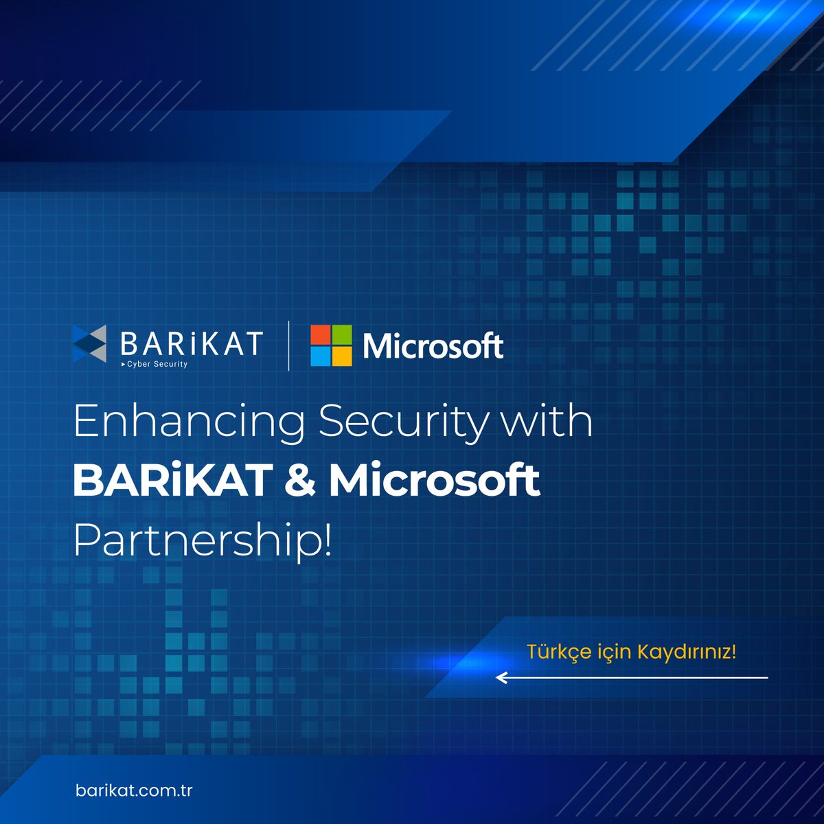 Barikat Siber Güvenlik, Microsoft ile iş birliğiyle Modern Work ve Security partnerlik seviyelerini kazandı! 🚀🛡 Barikat Cyber Security has achieved the Modern Work and Security partnership levels with Microsoft through collaboration! 🚀🛡