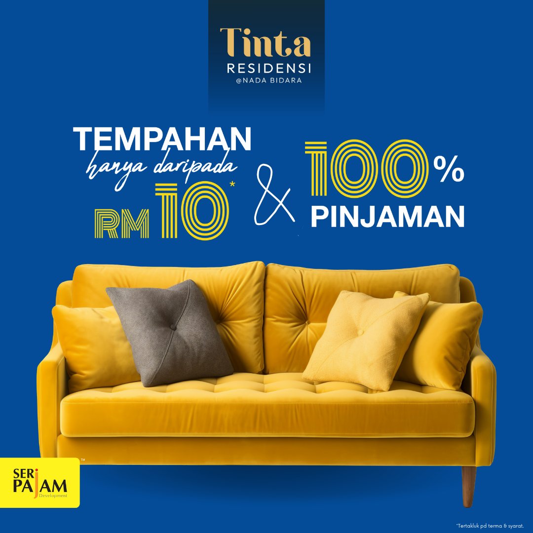 SeriPajamHome's tweet image. Lifestyle Apartment (3 Bilik Tidur + 2 Bilik Air) yang mempunyai keluasan hingga 1,200sqft! Jom datang tengok rumah contoh &amp;amp; dapatkan promosi Previu Ekslusif! 🥳

📌 25 Februari 2024 | 10am - 5pm
📌 Waze: Nada Bidara Gallery

#seripajam #nadabidara #ikeahome