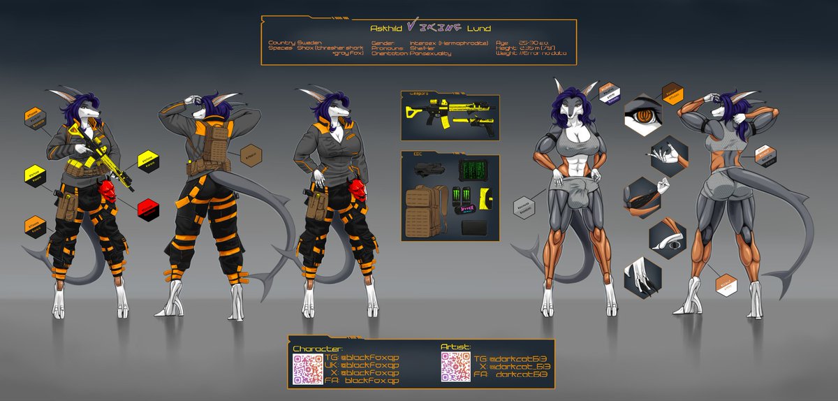 blackfoxqp's tweet photo. Hi, You can contact me at:
Telegram - @blackfoxqp
VK - @blackfoxqp
Discord - falkoschwarzfuchs

I'm on the FA:
https://t.co/3iTGahaY7I

Sometimes I go in to play Steam:
https://t.co/LRa9ZMtDC9

#furry

My Characters:
(Thank you very much @darkcat_613 for wonderful references) https://t.co/LESPk0eSZ7