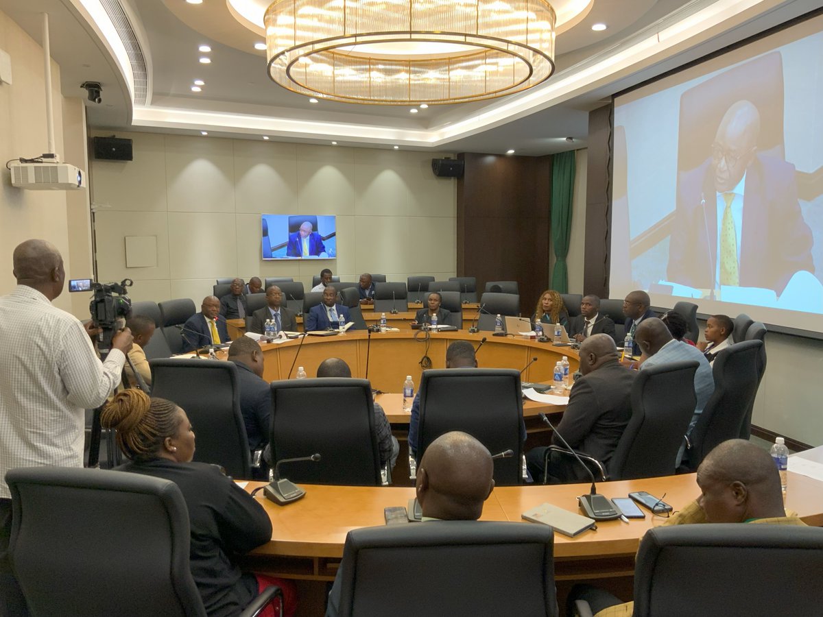 SECZIM's tweet photo. SECZim appeared before the Portfolio Committee for Budget, Finance and Investment Promotion on Monday 12 February 2024 to discuss their mandate, functions, policies, programmes and activities.
#SECZim #BudgetCommittee https://t.co/m74xP13H2o