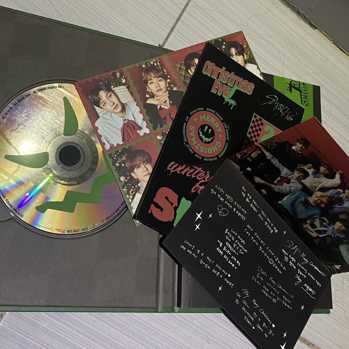 pshc4rtz's tweet photo. WTS LFB UNSEALED ALBUMS ONHAND

- 60 each
- some are w posters tinamad lang aq ipic

# stayc skz unsealed albums https://t.co/YqtsnMbOdL