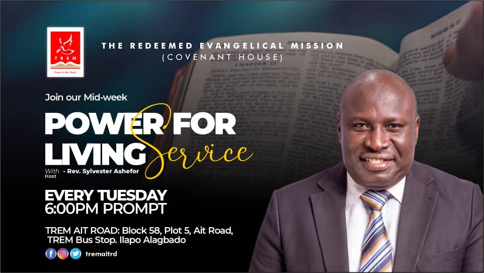 tremaitrd's tweet image. The words of God are life and health to the flesh of those who find them...

And today at our Power For Living Service, we will be hearing God's words that liberate.

Join us at 6:00 PM prompt for our Tuesday service.

#TREM
#TREMCovenantHouse
#GreatAndMightyThings