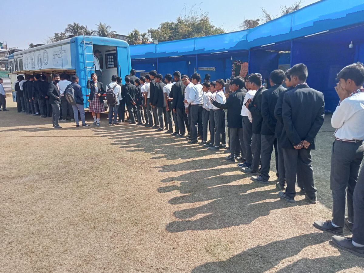 ncsmgoi's tweet image. #ScienceDemonstrationLecture, #SkyObservationProgramme and #MobileScienceExhibition was conducted by @RSCGuwahati, a unit of @ncsmgoi, @MinOfCultureGoI, at the #ScienceFair and #BookFair, organized by Madhab Choudhury College - M.C College, #Barpeta, #Assam.