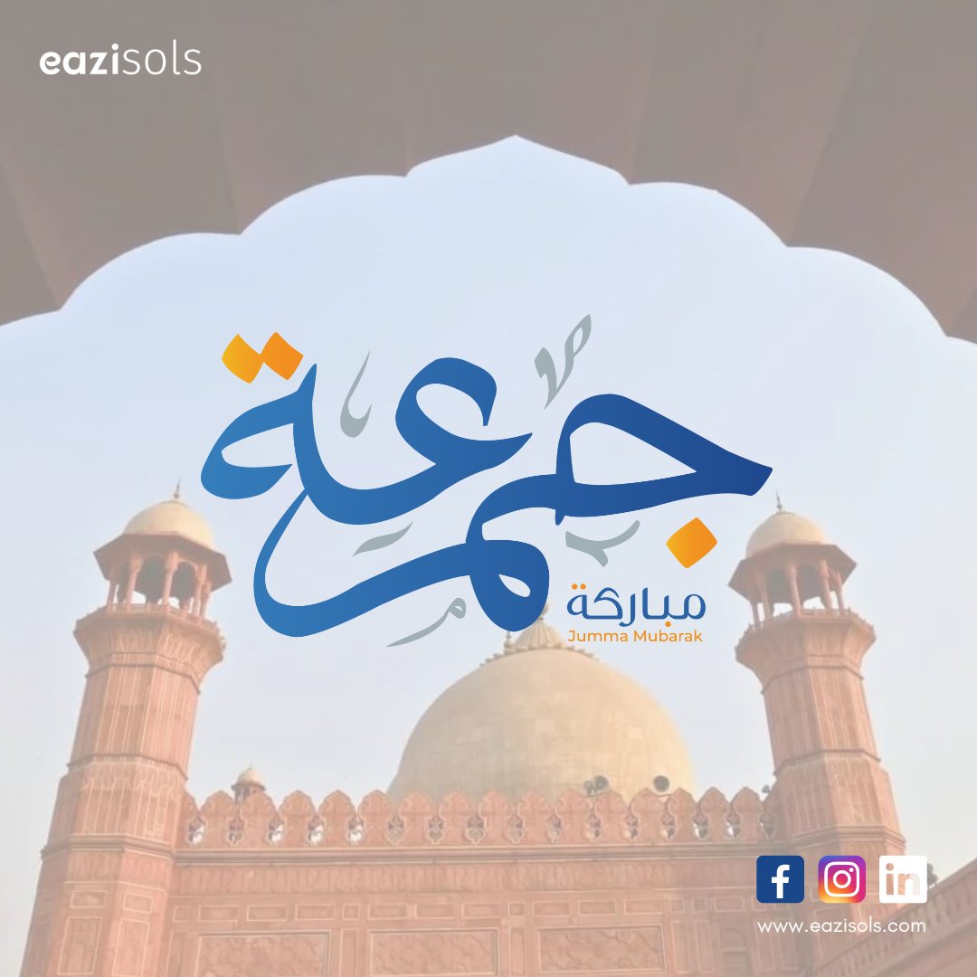 eazisols's tweet image. May this Jummah bring peace, reflection, and renewed strength to your heart. ✨

#JummahMubarak #HappinessOverflow #SpreadLove #FridayVibes #BlessingsOverflowing #JummahVibes