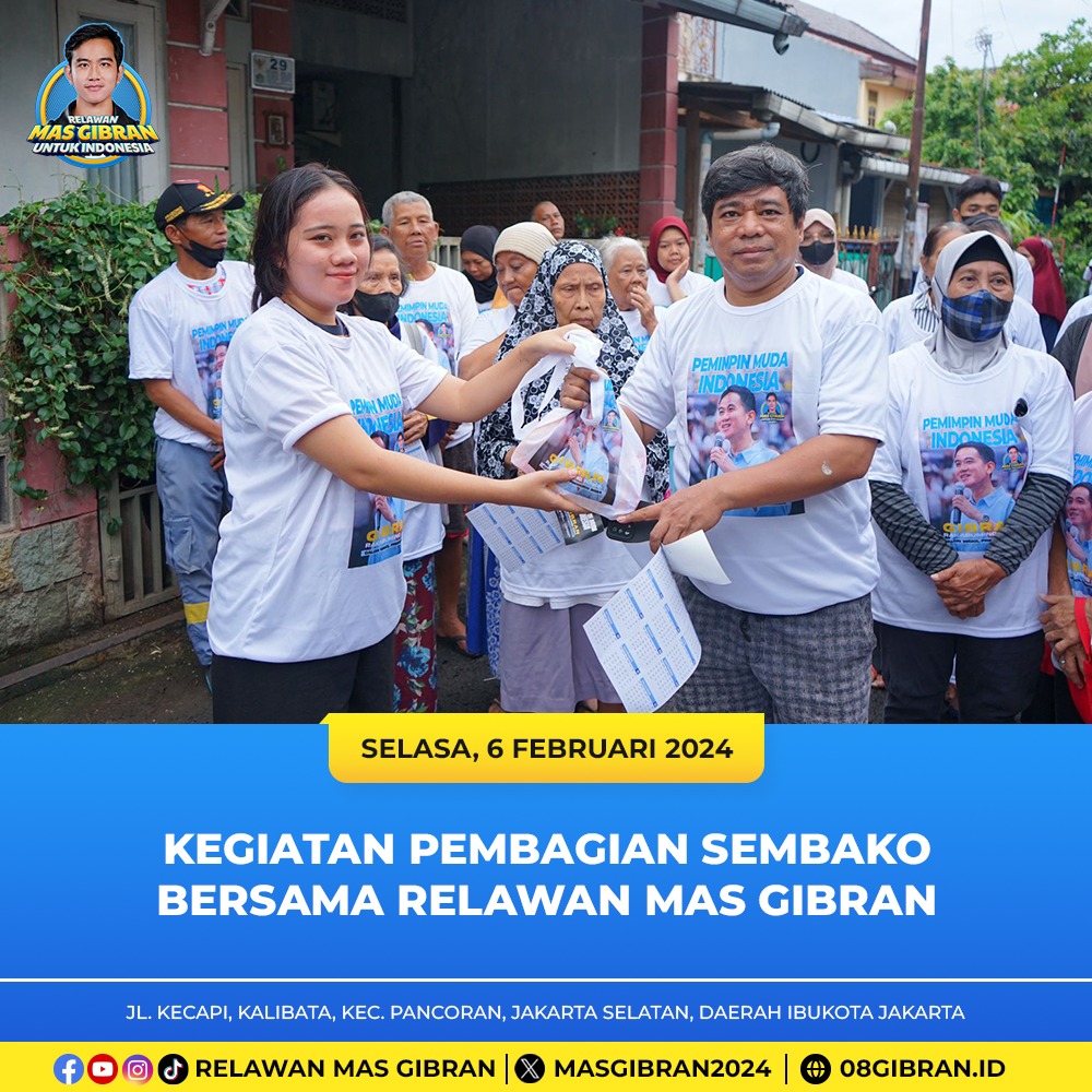 masgibran_id's tweet photo. Setiap kegiatan bersama relawan Mas Gibran adalah pengalaman yang mengajarkan kami arti sejati dari solidaritas dan kepedulian yang tulus.

#RelawanMasGibran
#MasGibranUntukIndonesia
#gibranrakabumingraka
#prabowogibran
#prabowo
#gibran https://t.co/X7vAYpGuPO