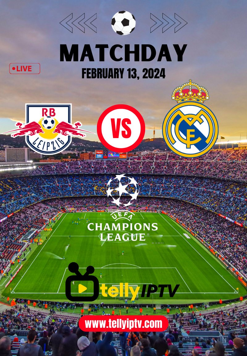 Excited for match day! Tuning in to watch the action unfold on tellyiptv.com ⚽️📺
Stream your favorite shows, sports, and movies in 4K, FHD, HD & SD quality anytime, anywhere.

#MatchDay #ChampionsLeague #UEFA #RealMadrid #ManCity #kobenhavn #UCL #Leipzig #extremeRechte