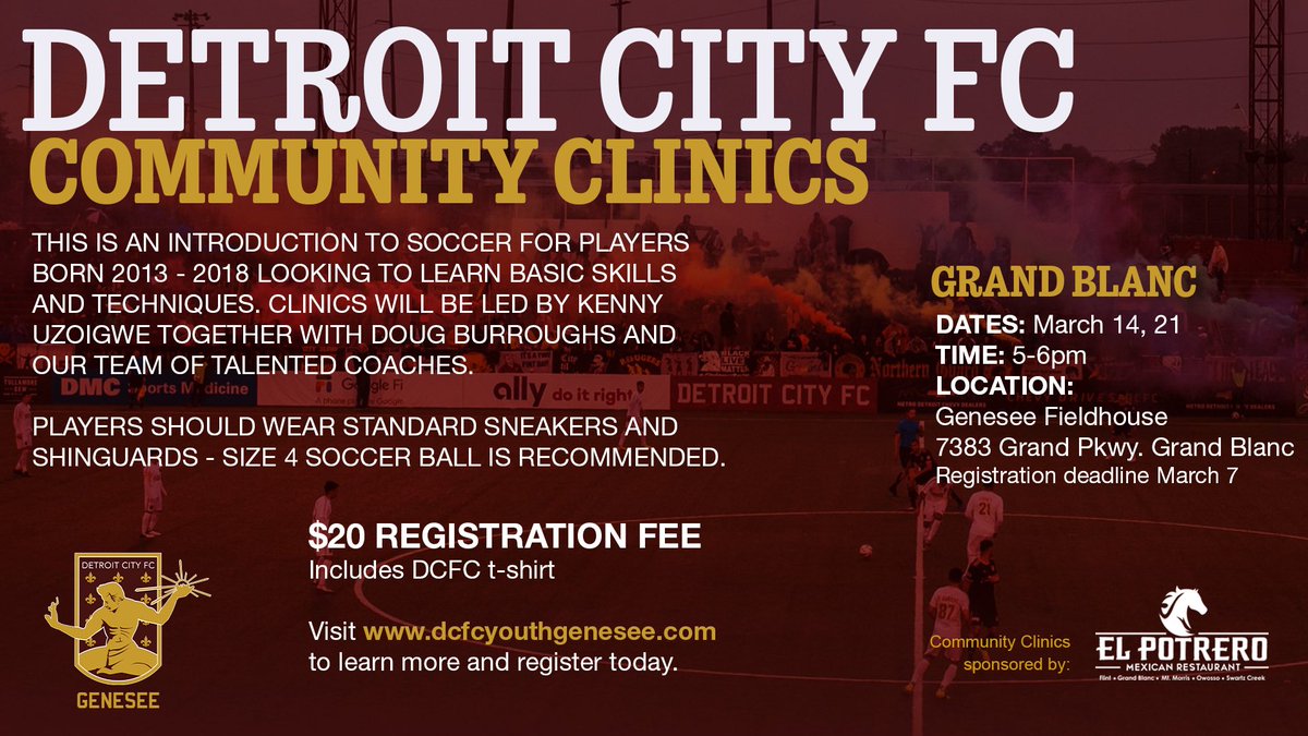 Detroit City FC Youth Genesee tweet media