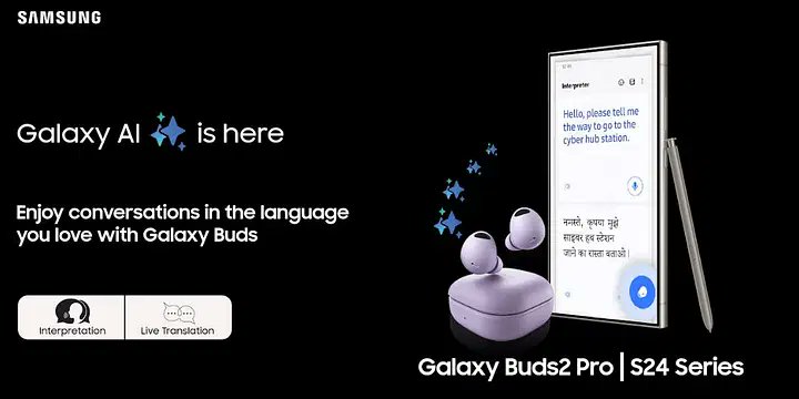 Samsung Galaxy Buds2 Pro, Buds2, and Buds FE get a new #GalaxyAI OTA update.
#Samsung