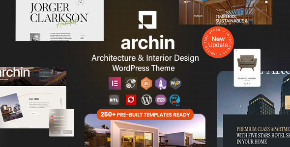 ThemesCamp's tweet photo. Archin is an Architecture &amp; Interior Design WordPress Elementor Theme perfect for portfolios, businesses, consultants, blogs, and all kinds of publishing websites with easy customizing. #Themescamp #webdevelopment #wordpress #programming #webdesign #creative #Architecture https://t.co/EsROxxCQJo