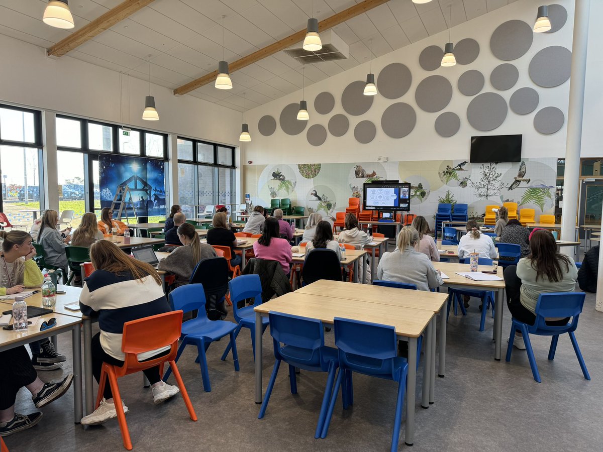 SchoolHillside1's tweet photo. #TeamHillside have had a most informative session with @ADHDFoundation this morning. Thank you to Colin Foley for the fantastic input. https://t.co/vlozlLdFvs
