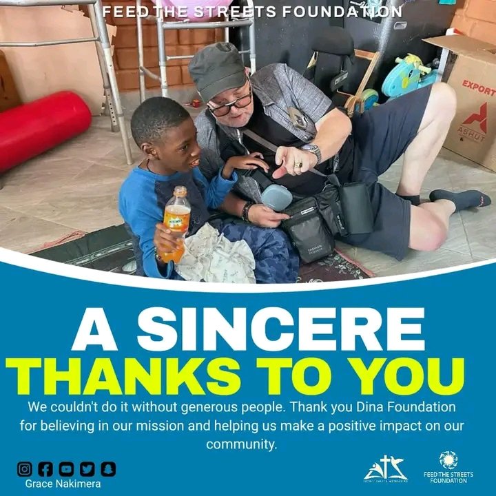 Your support means the world to us and your contribution always make such a meaningful difference in the lives of those we serve. 
Thank you Mr Runeedvarden and Dina Foundation for your kindness and generosity ❤️ 😊 

Feed the Streets Foundation
 #VolunteerWithUs #BeaBlesaing