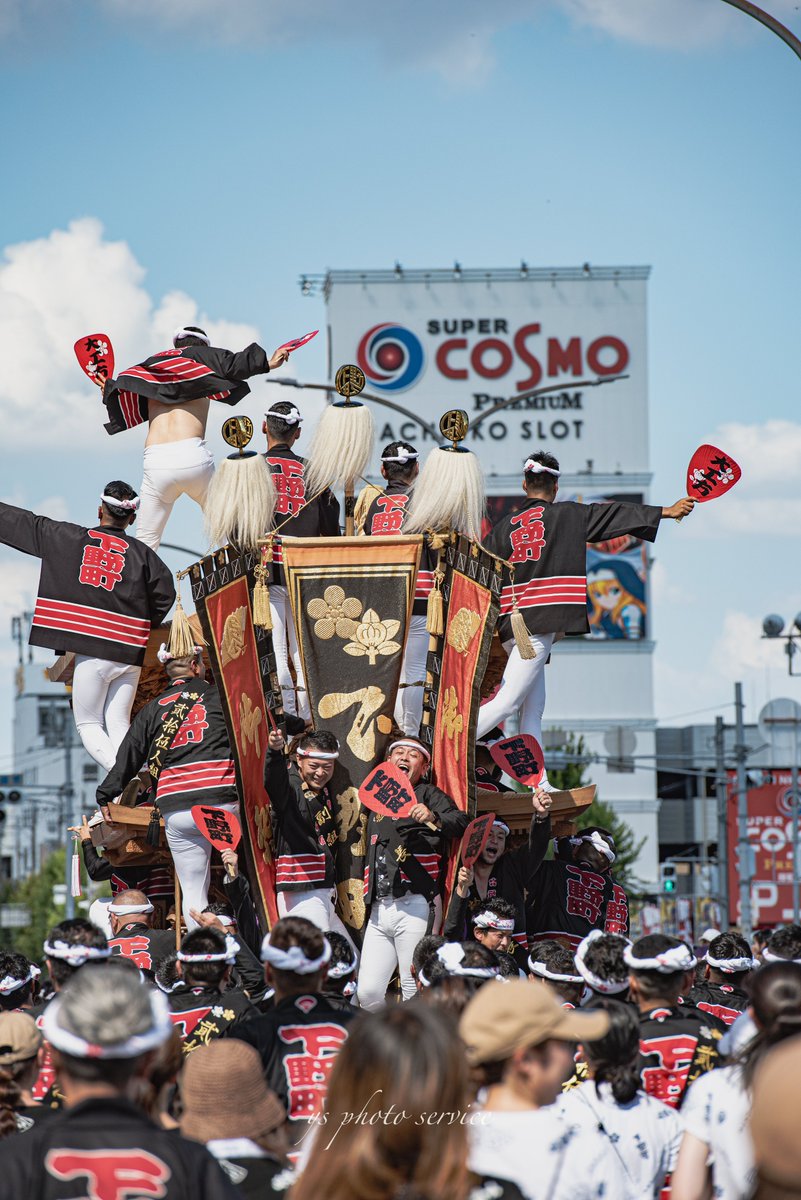 shuta3201's tweet photo. 令和5年度下野町だんじり祭 https://t.co/c2aOxFQuBz