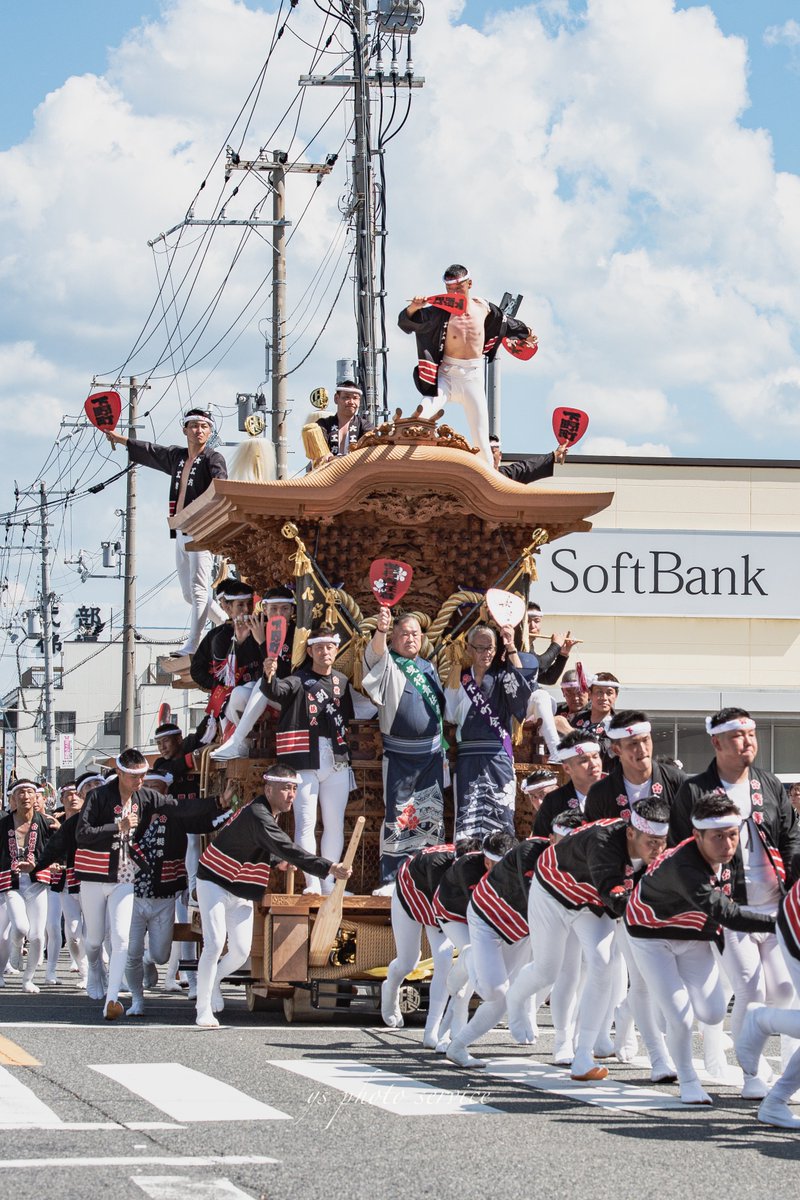 shuta3201's tweet photo. 令和5年度下野町だんじり祭 https://t.co/c2aOxFQuBz