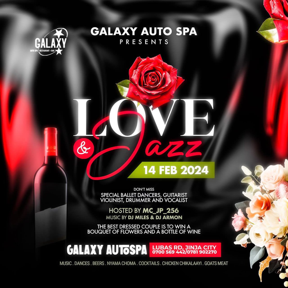 Fall in love today y’all!!! You do not want to miss this one 🕺🏿💃❤️ #valentinesday #liveband #loveandjazz ❤️