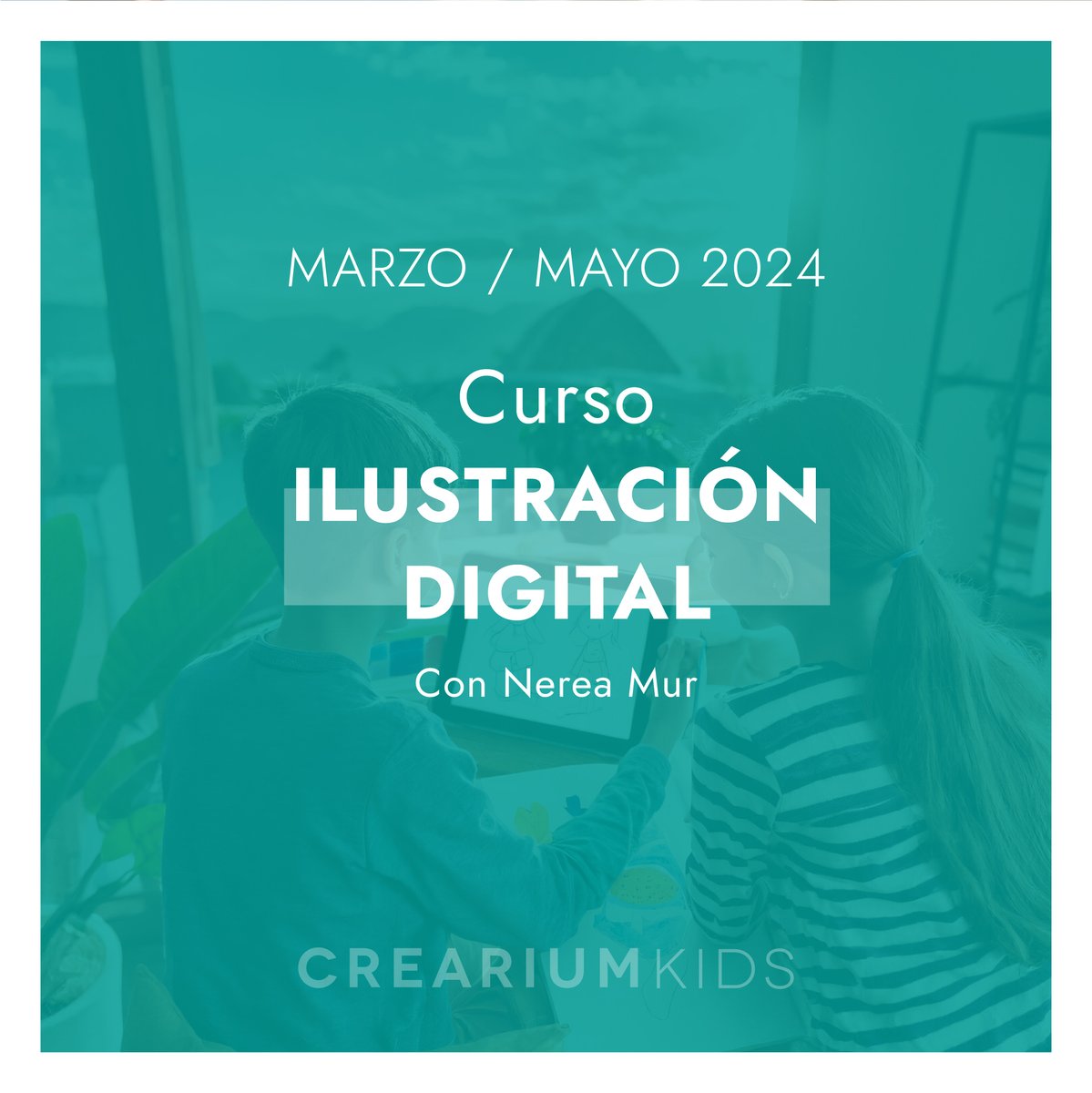 💡 ¿Tienes entre 12 y 17 años? ¿Te gusta dibujar? ¿Y tienes una tablet o iPad? ¡Es todo lo que necesitas para aprender #ilustracióndigital!

👩‍🎨💻 Imparte: Nerea Mur, ilustradora digital en #AlioliEstudio

✅ crearium.es/actividad/curs…

#CreariumKids #Monzón #Huesca #Aragón