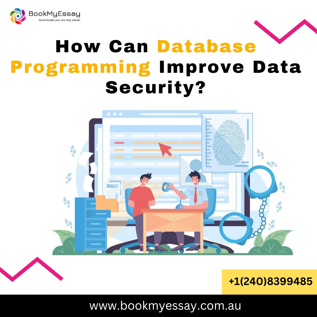 Book_My_Essay's tweet image. Boost your data security prowess with #DatabaseProgramming #AssignmentHelp services from #BookMyEssay! #Expert guidance ensures robust solutions for #Academics success and real-world applications.

Read More: t.ly/YUELx

#DatabaseSecurity #Programming #ExpertGuidance