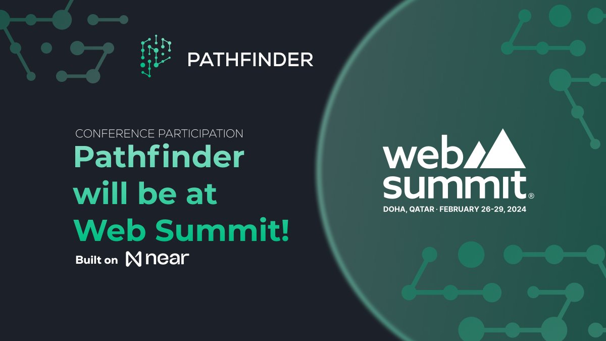 PathfinderDApp's tweet image. 🚀Exciting news! Pathfinder has been selected for the start-up program at @websummitqatar 2024🎉

We can&apos;t wait to present our fresh approach to file-sharing, network with fellow projects, and explore new collaborative opportunities. Let&apos;s shape the future together!
📅27-29.02