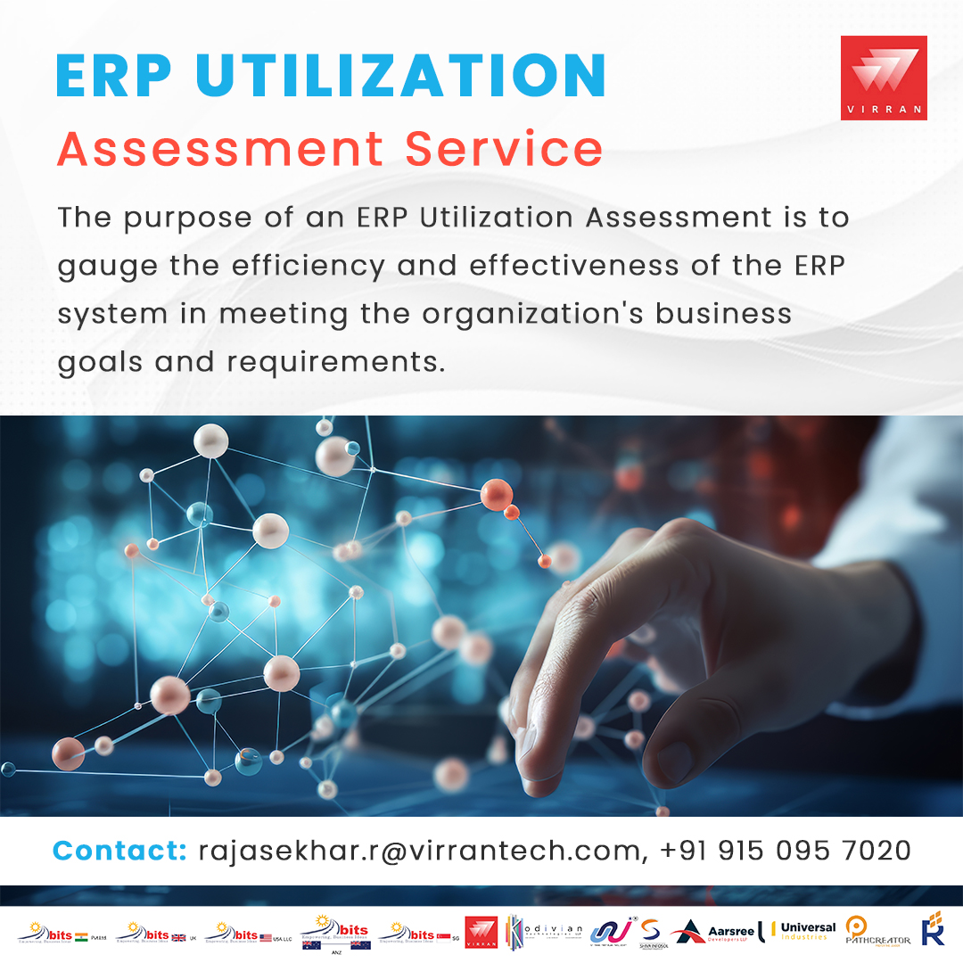 Our Streamlined ERP Utilization Assessment Service... #virran #ssgroup #ssgroupofcompanies #erp #erpsolutions #erpimplementation #erpsolution #erpintegration #erpconsultant #erpconsulting