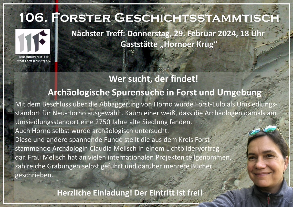 106. #ForstLausitz Geschichtsstammtisch #Horno #Lausitz  #Braunkohle