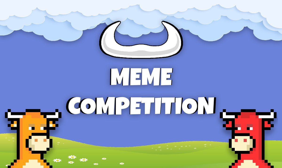 GM #Shibarium 

🎉 TIME FOR ANOTHER MEME COMP 🎉 

POST YOUR BEST MEMES ABOUT SHIBULLS UNDER THIS TWEET USING THE HASHTAG #ShiBulls

KEEP THEM ORIGINAL WE DON'T WANT RECYCLED MEMES!

🥇1ST PLACE - 100 $BONE + 1 ShiBull NFT
🥈2ND PLACE - 75 $BONE + 1 ShiBull NFT
🥉3RD PLACE - 50